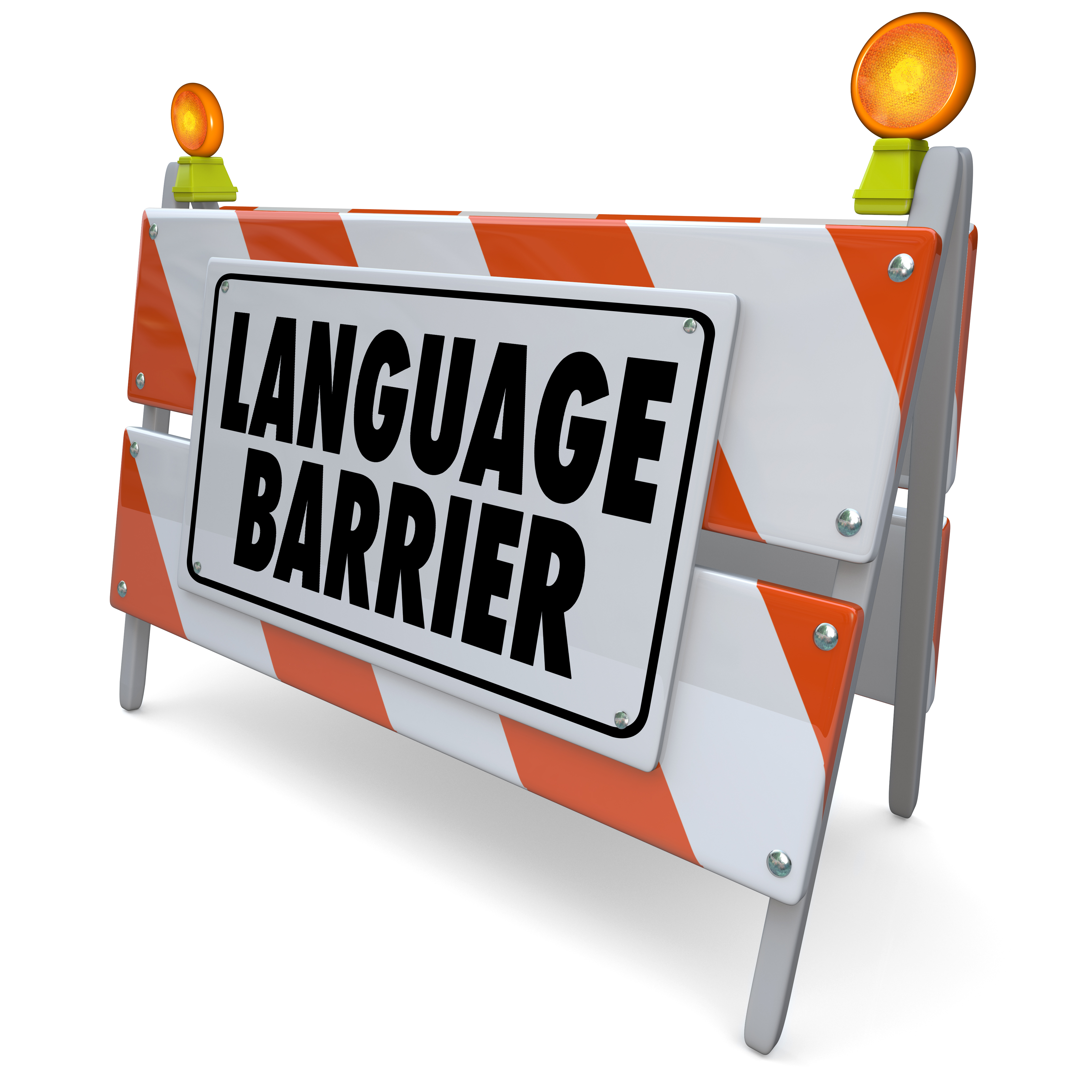 communication barriers clipart